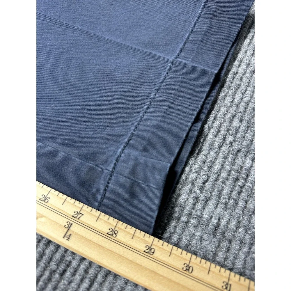 Polo Ralph Lauren Pants Mens 38x30* Blue Ethan Pant Chino Pleated Red Pony Twill